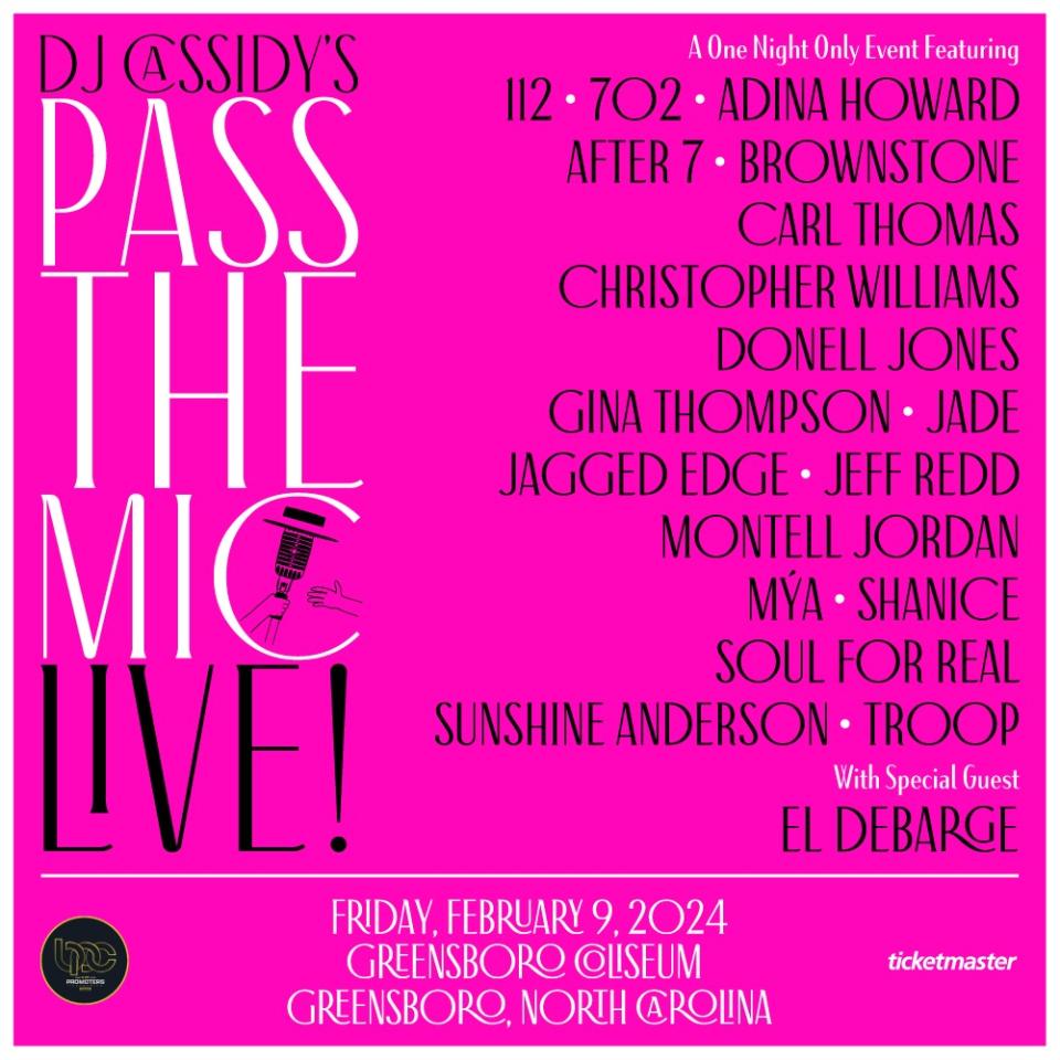 DJ Cassidy Celebrates “R&B Heroes” With ‘Pass the Mic Live!’ 2024