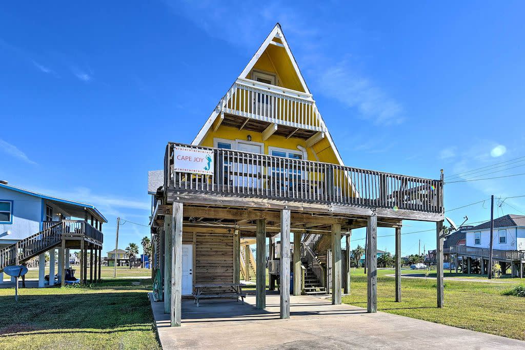 Coastal Charm A-Frame: More