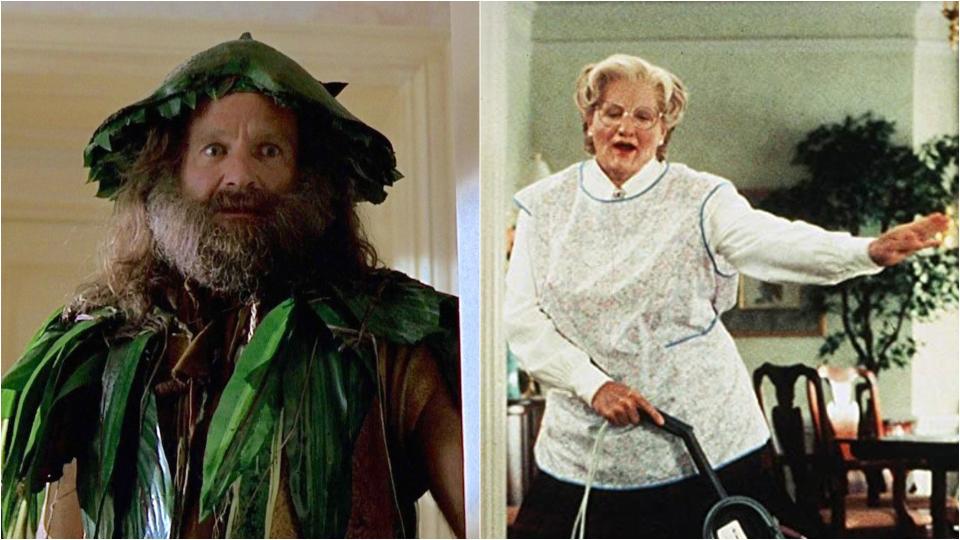 23. Jumanji + Mrs. Doubtfire