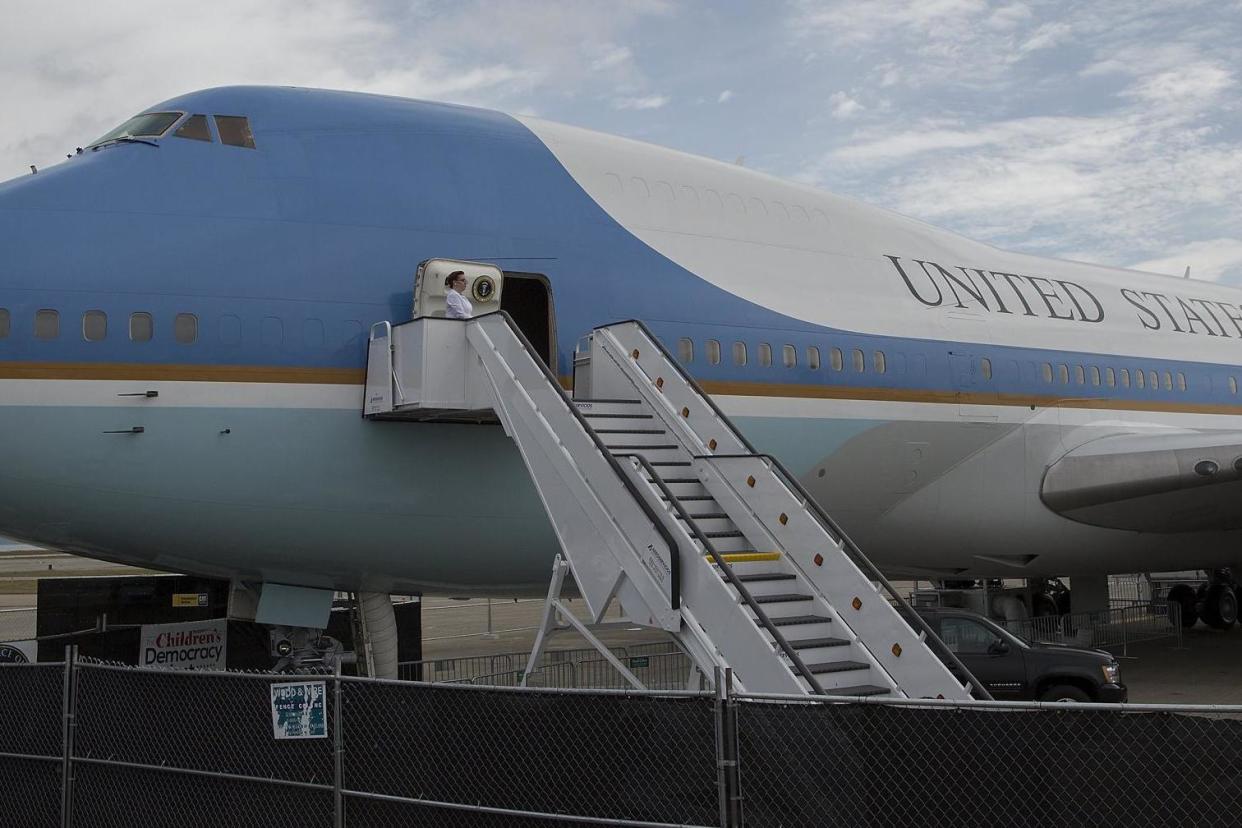 Presidential plane: the US Air Force One: EPA