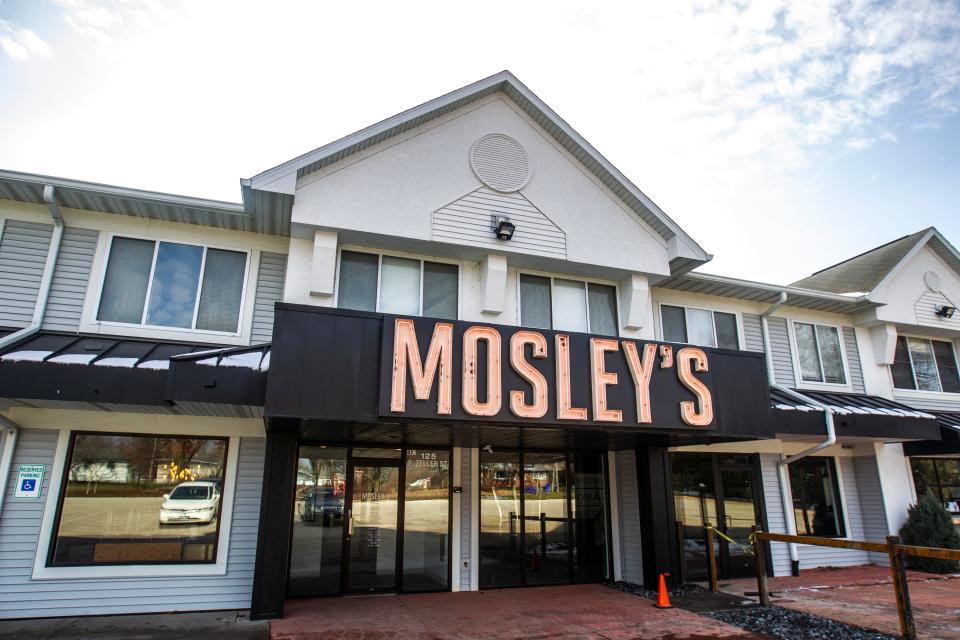 Mosley's Barbecue and Provisions is seen in 2018 at 125 E. Zeller St. in North Liberty. That location will remain after the downtown Iowa City site has closed.