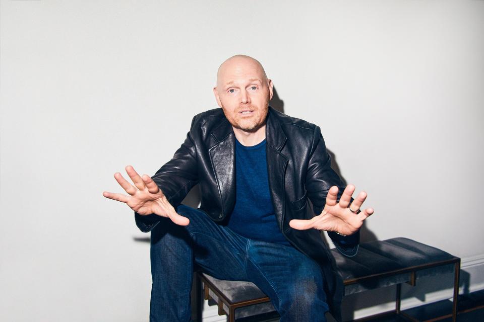 Comedian and actor Bill Burr will perform Oct. 7 at the Hall of Fame Village in Canton. Tickets go on sale online Friday.