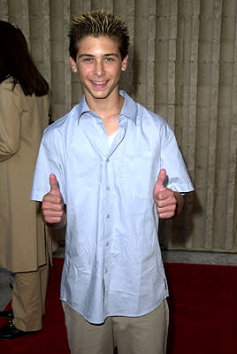 Justin Berfield at the Westwood premiere of 20th Century Fox's Dr Dolittle 2