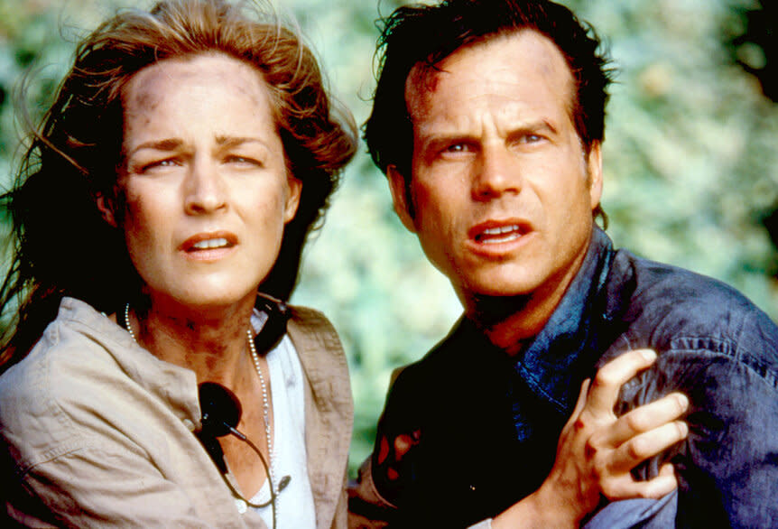 Helen Hunt and Bill Paxton in Twister (1996)