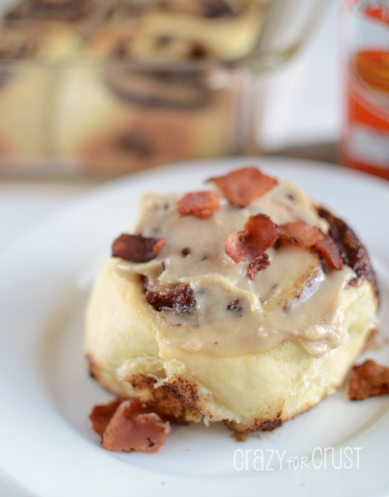 Bacon Maple Cinnamon Rolls