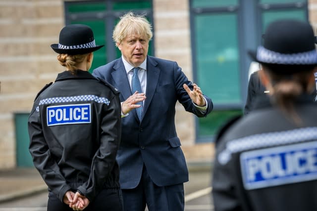 Boris Johnson visit to North Yorkshire