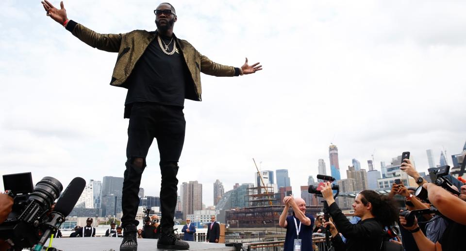 Deontay Wilder hat im TV über die Stränge geschlagen. (Bild: Getty Images)