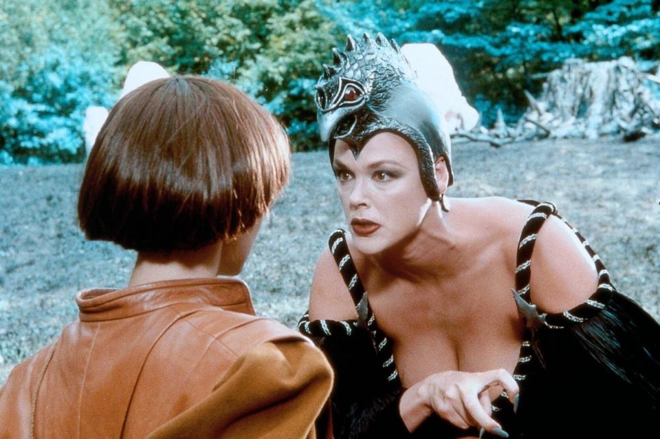 Brigitte Nielsen spielte die schwarze Hexe (ddp images)