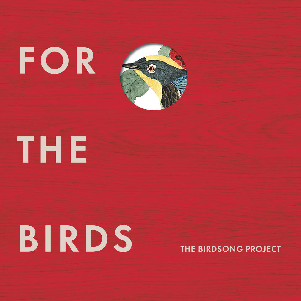 This image released by Downtown Records shows box cover art for "For The Birds, The Birdsong Project" a 20-LP set containing 242 recordings of original songs and readings inspired by or incorporating birdsong — all to benefit the National Audubon Society. (Downtown Records via AP)