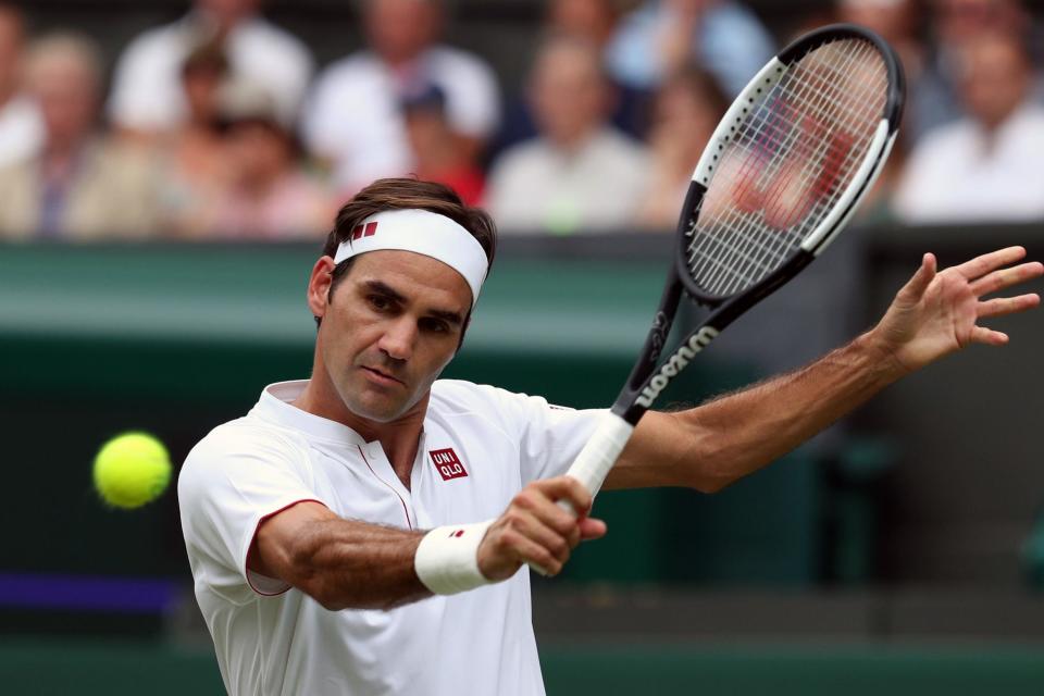 Hero: Roger Federer’s route to the Wimbledon 2018 final opening up as potential challengers fall by the wayside