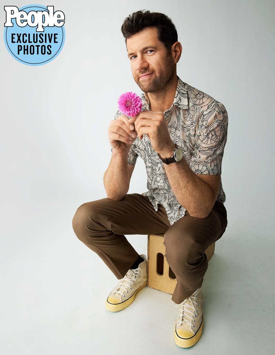 Billy Eichner of Bros photographed in the PEOPLE and EW 2022 Toronto International Film Festival studio on September 9, 2022 in Toronto, Ontario Canada.