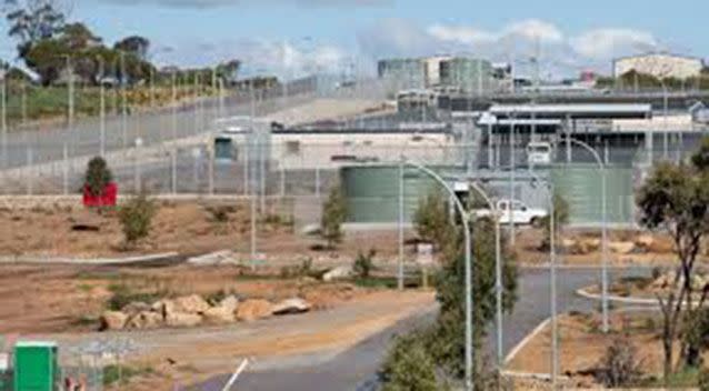 The notorious Yongah Hill detention centre in WA. Source: 7News