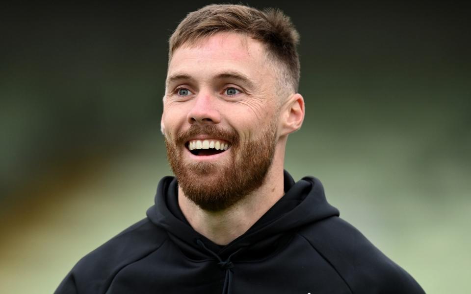 Phil Salt during an England nets session at Edgbaston