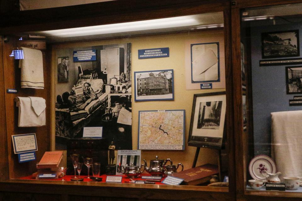 The 45th Infantry Division Museum in Oklahoma City is home to the largest collection of items formerly owned by Adolf Hitler and has them on display.