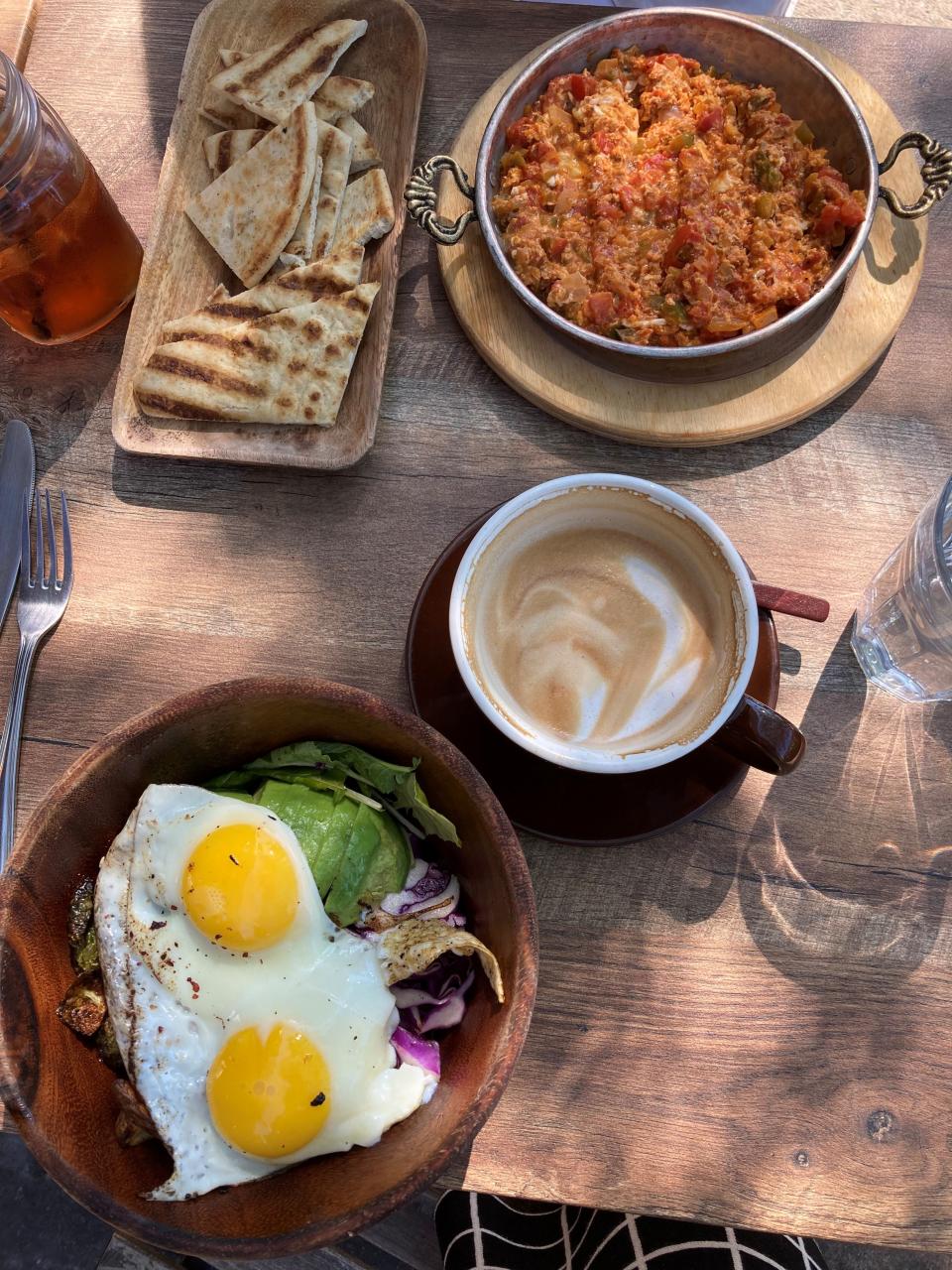 Expect lots of bowls, salads and Turkish specialties at The Roaster Cafe in Mamaroneck. Photographed September 2021.