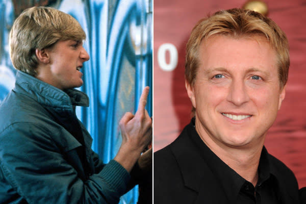 Als Bösewicht Johnny Lawrence machte Billy Zabka „Karate Kid“ Daniel das Leben schwer und war bis 1989 vier Staffeln in der US-Serie „Der Equalizer“ zu sehen. Mit der Schauspielerei wollte es später nicht mehr so gut klappen – hinter der Kamera lief's umso besser: Als Produzent und Drehbuchautor des Kurzfilms „Most“ wurde der heute 46-jährige für einen Oscar nominiert. (Bilder: ddp images/Getty Images)