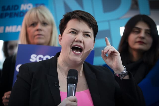 Former leader of the Scottish Conservatives Ruth Davidson