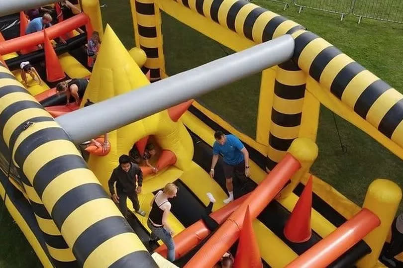 Three days of inflatable fun when Action Arena is coming to Kent - it is the UK's largest touring inflatable course