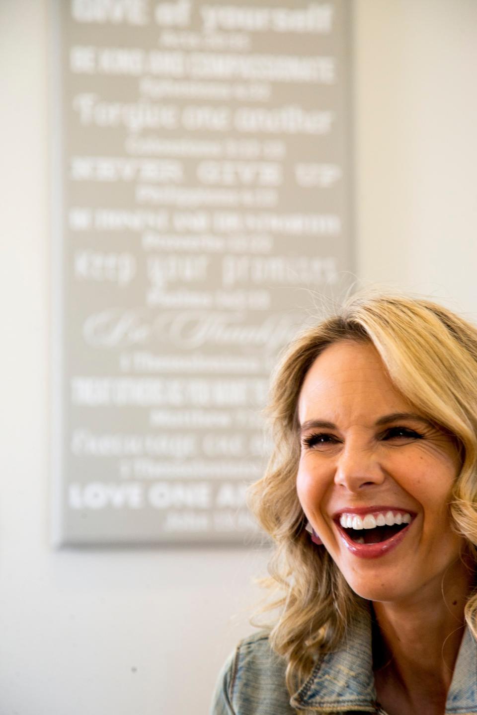 Elisabeth Hasselbeck in her Belle Meade home in 2019