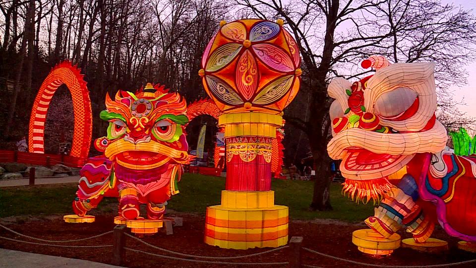 John Ball Zoo's Lantern Festival. (April 9, 2024)