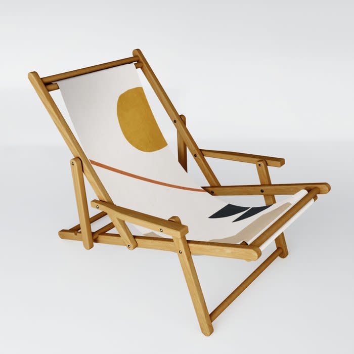 Abstract Minimal 6 Sling Chair (Photo: Society6)