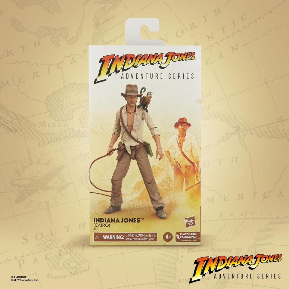 Indiana Jones Adventure Series Indiana Jones Cairo version action figure. 