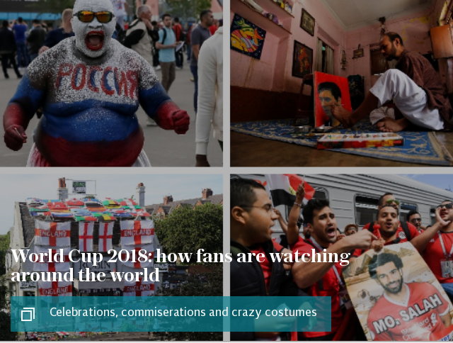 World Cup 2018: how fans are watching around the world gallery