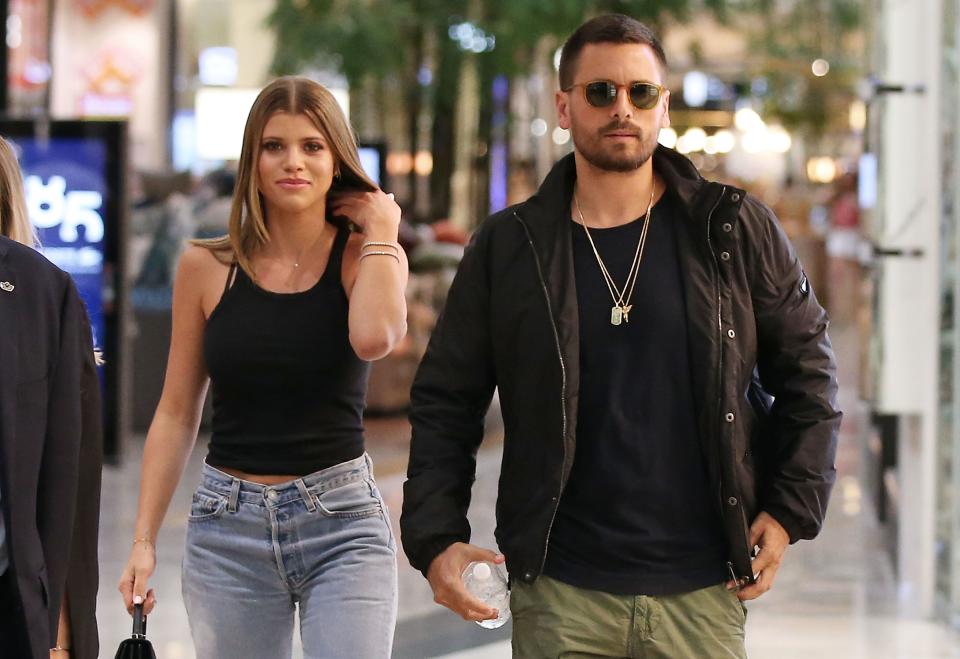 A casual outing day for Scott Disick and Sofia Richie and they look amazing