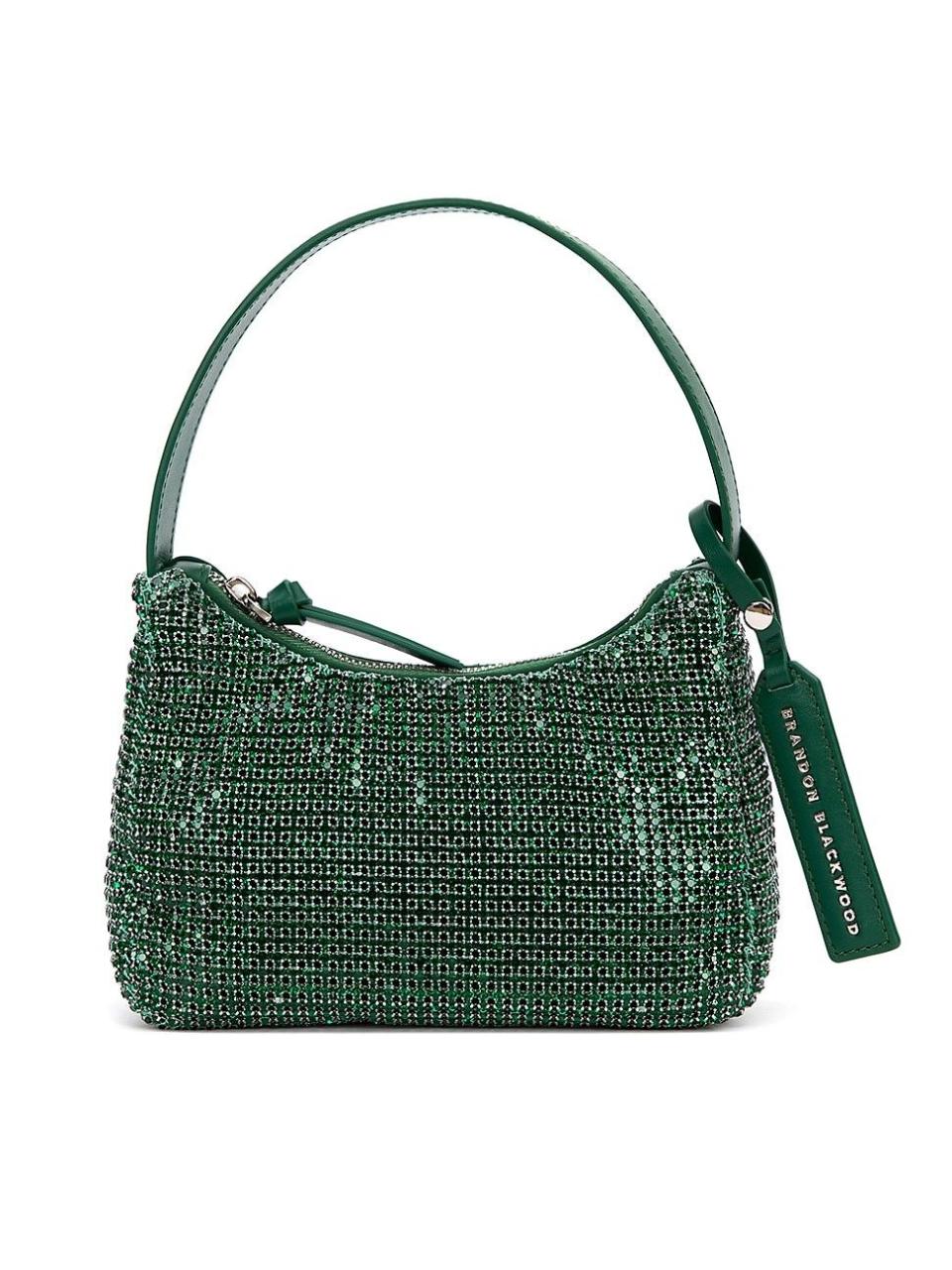 Syl Rhinestone Top Handle Bag