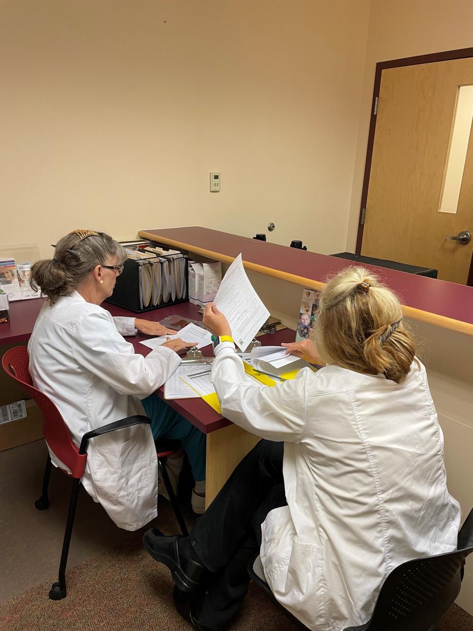 Student’s from summer MA program learn to assist physicians by performing functions related to the administrative and clinical responsibilities of a medical office.