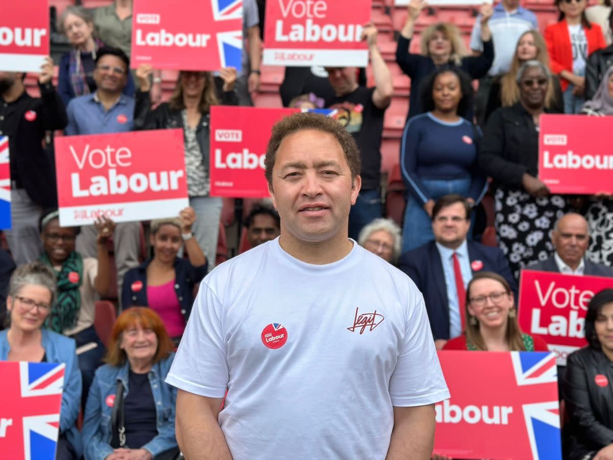 Labour Party candidate for Leyton and Wanstead Calvin Bailey (Labour Party)