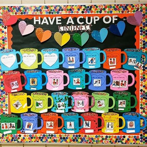 73) Mug Bulletin Board