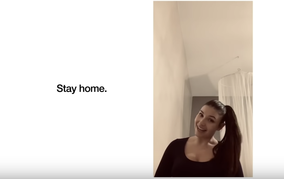 Botschaft aus der Zukunft: Italiener schicken in diesem Video eine Nachricht an ihr Ich vor zehn Tagen. Gerichtet ist sie aber an uns alle. (Quelle: Youtube Screenshot)