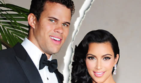 Kris Humphries and Kim Kardashian. Photo: Us Weekly