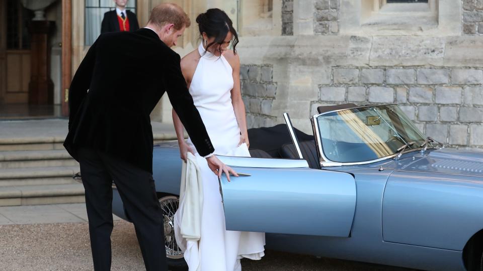 Harry and Meghan travel in style