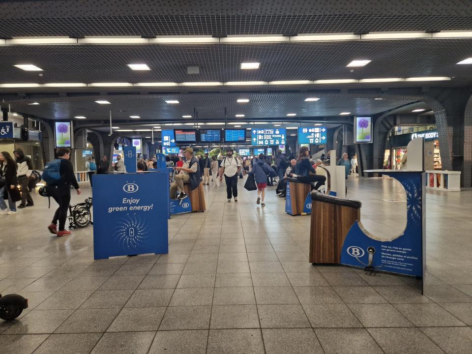 Brussels train station