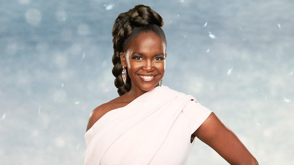 Oti Mabuse is one of the judges on Dancing On Ice 2023. (ITV)