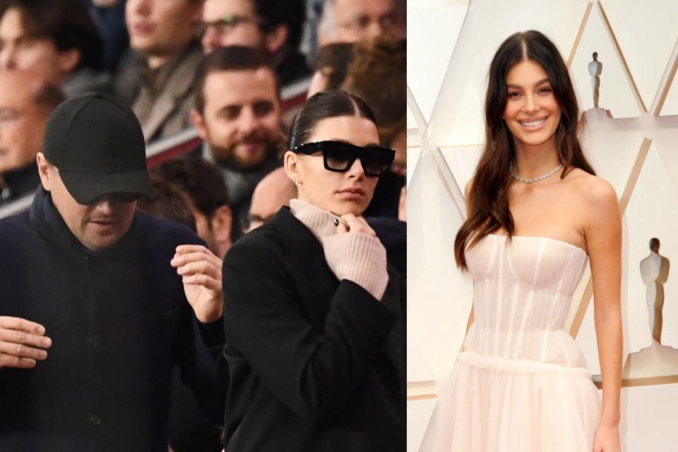 Las especulaciones comenzaron en 2017, cuando Camila Morrone y el artista fueron fotografiados yendo de compras, y en 2018 acudieron a un partido de fútbol en París. La confirmación de su romance llegó el pasado febrero, cuando fueron juntos a los premios Oscar. ¿Será ella la definitiva? (Foto: Franck Fife / AFP / P. Lehman / Barcroft Media / Getty Images)