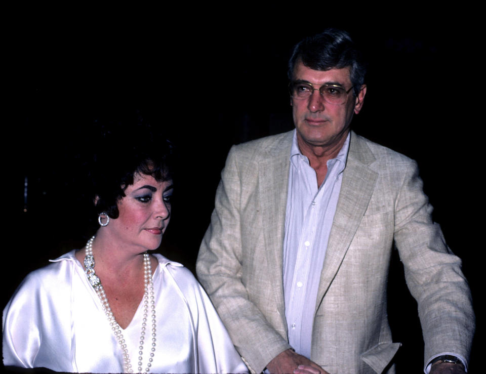 Elizabeth Taylor supported Rock Hudson throughout his failing health (Photo by Tom Wargacki/WireImage)