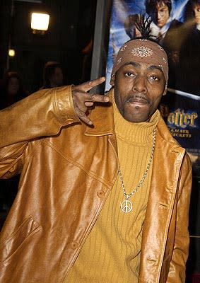 Coolio at the Hollywood premiere of Warner Brothers' Harry Potter and The Chamber of Secrets
