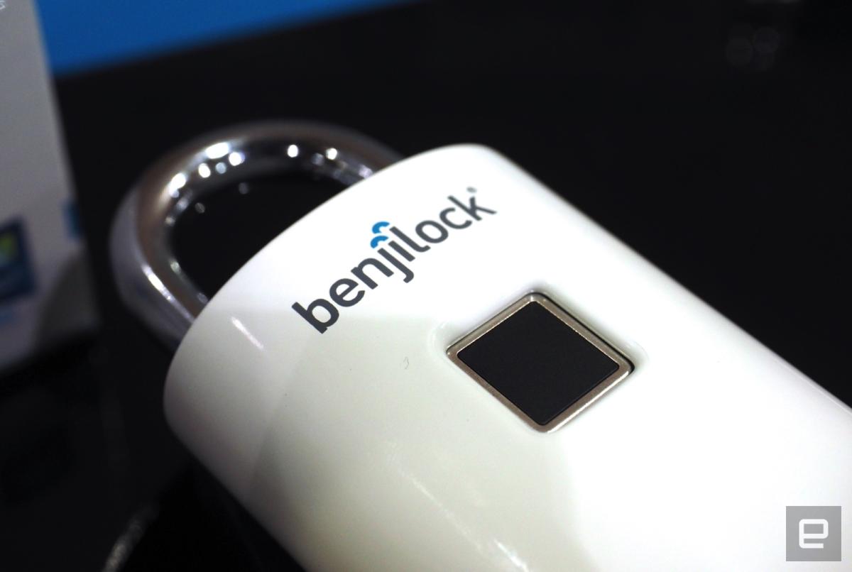 BenjiLock uses a fingerprint to keep your gym locker secure