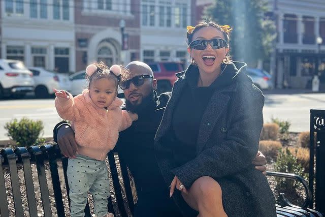 <p>Monaco Mai Jenkins/Instagram</p> Monaco Jenkins, Jeezy, and Jeannie Mai Jenkins