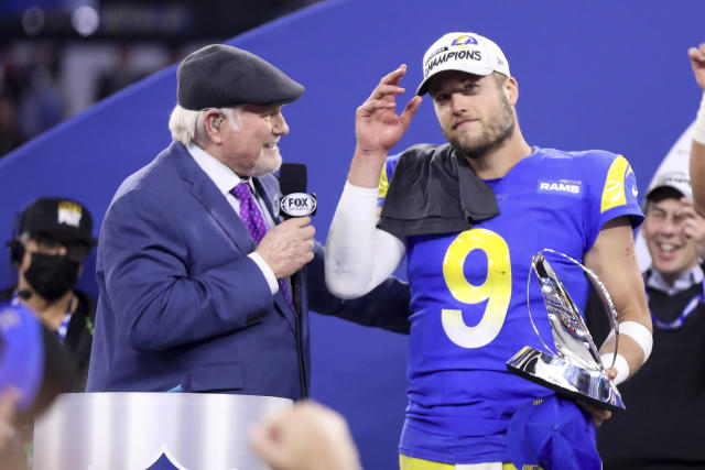 Detroit is supportive of Matthew Stafford as he tries to win the Super Bowl  he never could for the Lions