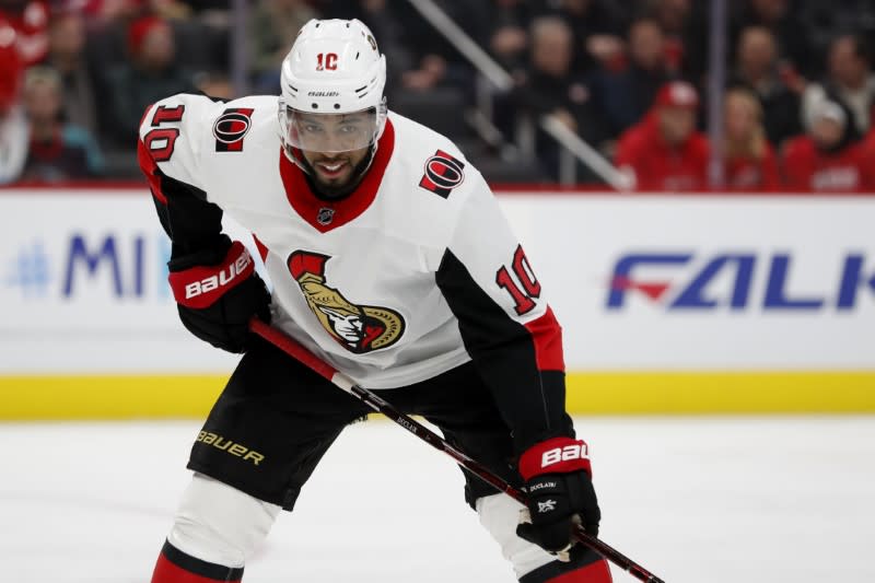 NHL: Ottawa Senators at Detroit Red Wings