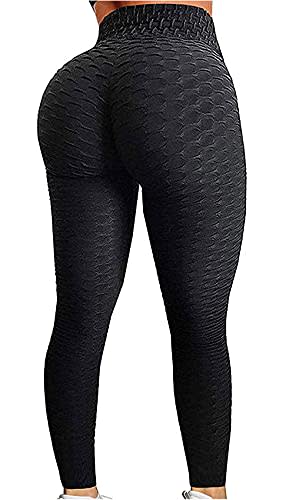 Butt Lifting Leggings with Flap Pockets Workout Cargo Leggings for