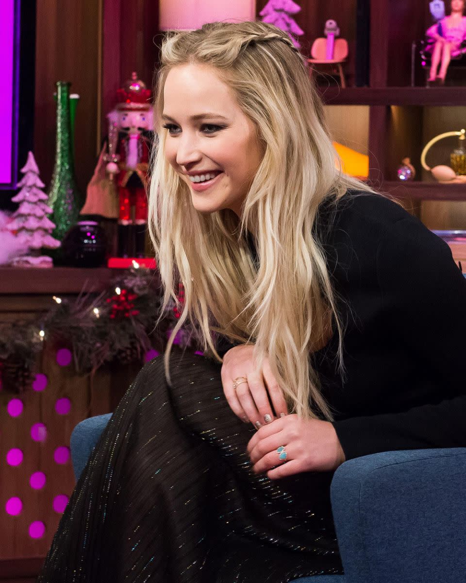 JLaw has admitted she'd do anything to go back and 'redo that moment'. Source: Getty