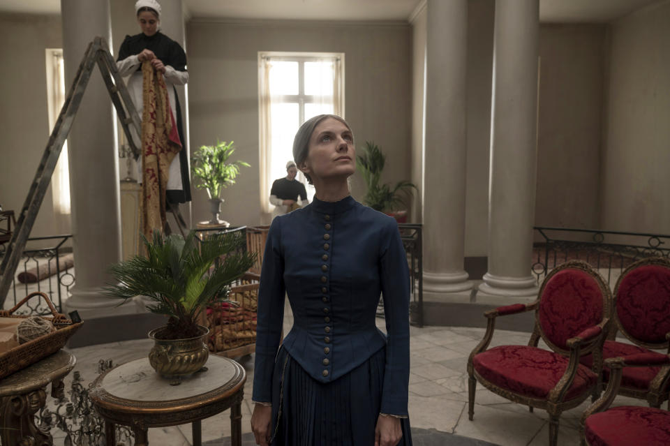 This image released by Amazon Studios shows Mélanie Laurent in a scene from "The Mad Women's Ball." (Amazon Studios via AP)