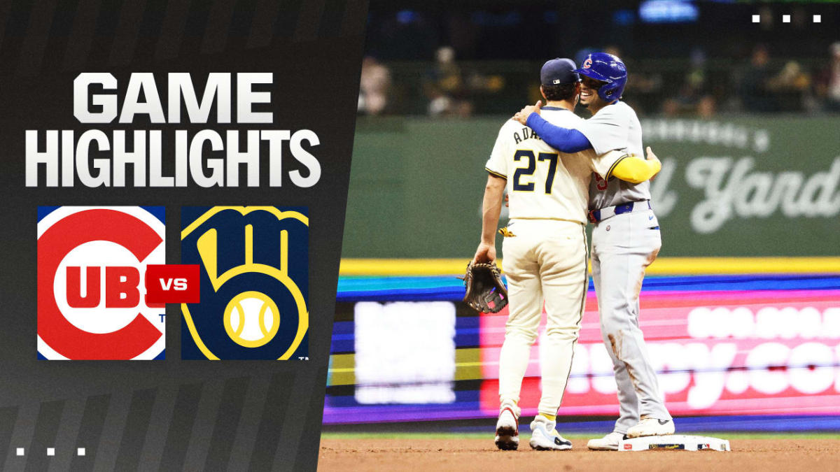 Yahoo Sports: Catch the Highlights of the Cubs vs. Brewers Game