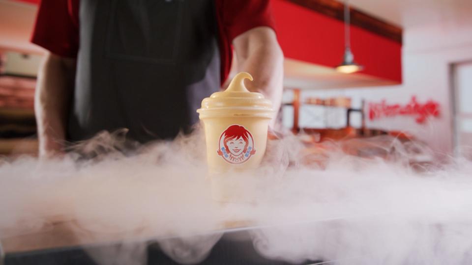 Wendy’s new Orange Dreamsicle Frosty will temporarily replace the Vanilla Frosty.