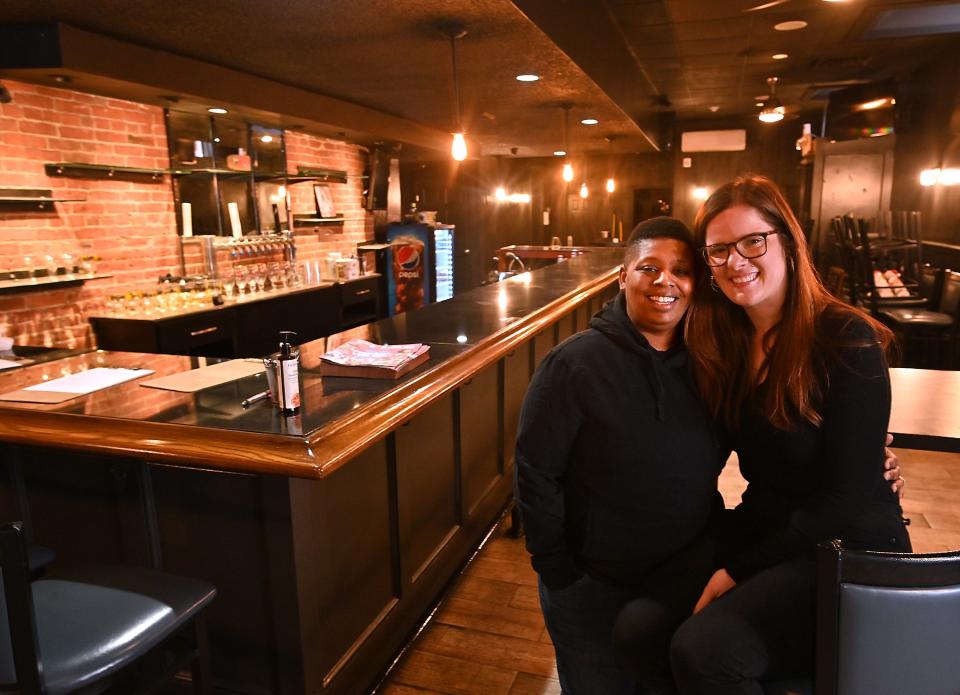 Danielle, left, and Julie Spring are the owners of Femme Bar.